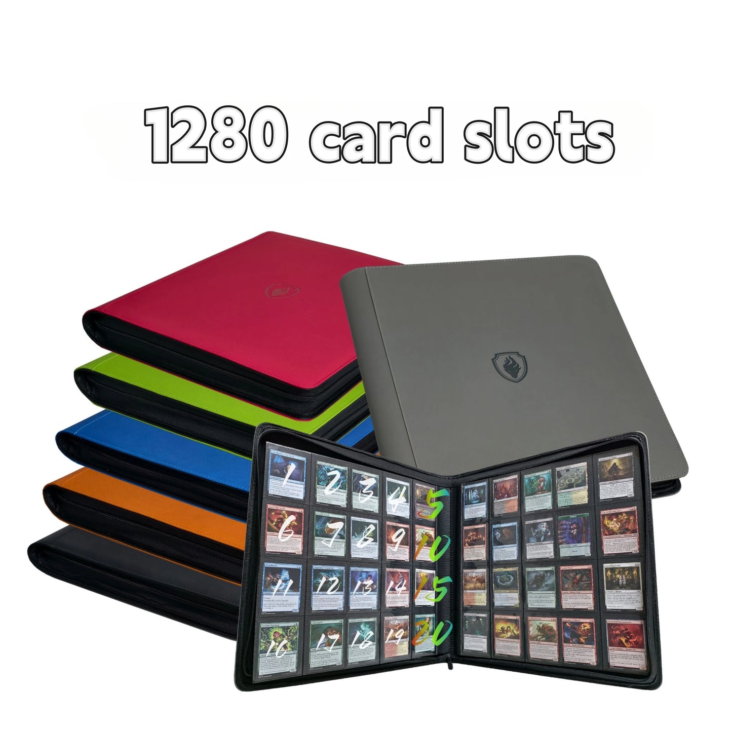 Classeur Zip Premium 1280 Cartes