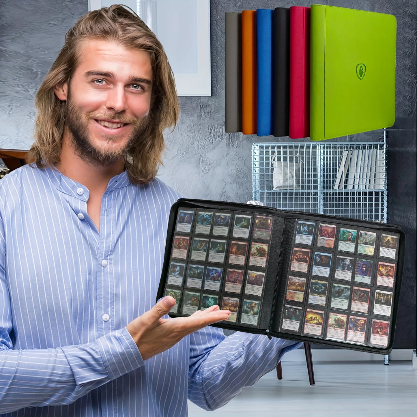 Classeur Zip Premium 1280 Cartes
