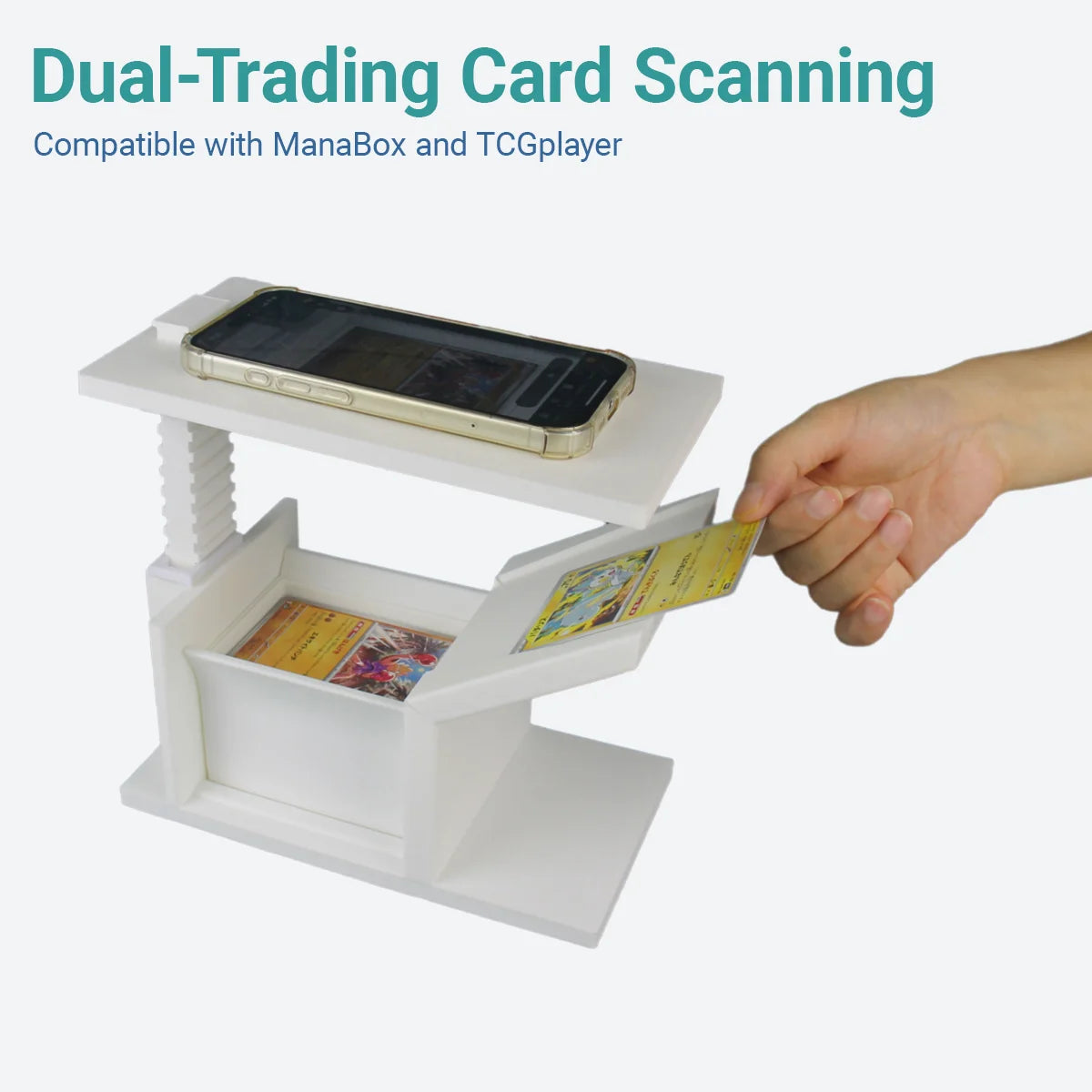 ScanStand™ – Support de Scan pour Cartes Pokémon & TCG
